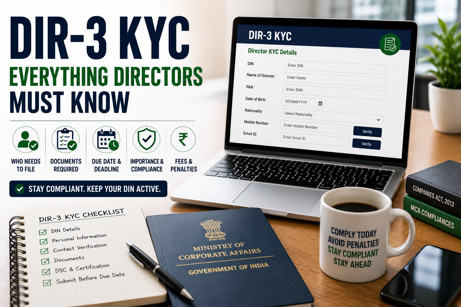 Director KYC (DIR-3 KYC): Everything Directors Must Know